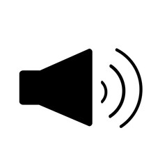 Sound speaker icon