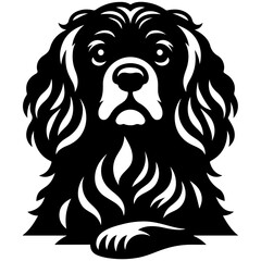 vector illustration of a dog