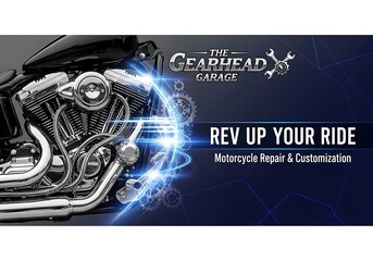 The Gearhead Garage: Rev Up Your Motorcycle Repair & Customization