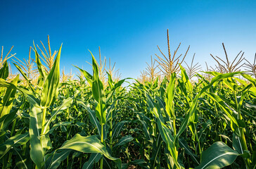 Obraz premium field of corn