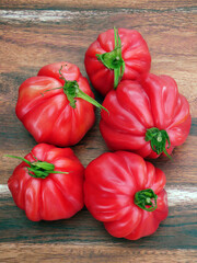 Delicious sweet raspberry tomatoes from Poland. Traditionally naturally grown, healthy and organic food. 