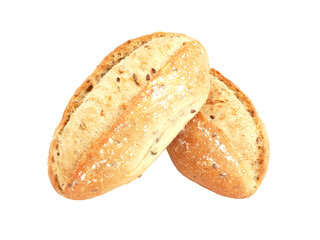 Multigrain rolls.  Crispy rolls made of spelt flour with the addition of linseed grains