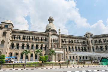 Obraz premium 歴史的建築物であるマレー鉄道の本社ビル