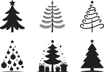 Festive Christmas trees bring holiday cheer and joy