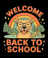 Dog back to school design for teacher and students who love dogs and surprise your classroom in your first day of school, Perfect Gift Idea for Boys Girls Teachers dog lovers, and owners to celebrate 