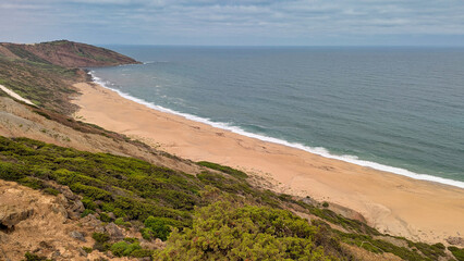 Gralha beach near Sao Martinho do Porto, Protugal