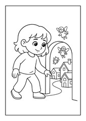 coloring book for kids