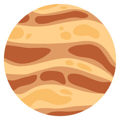 Illustration of the Planet Venus