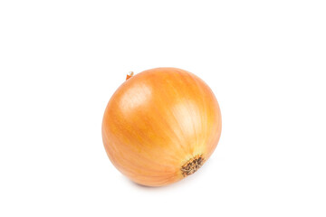 Onion isolated on white background. onion slice. onion rings. Fresh Yellow Onion. Natural, fresh, vegetarian food. Agricultural products. Healthy eating. Vegetables. Farmer's market.