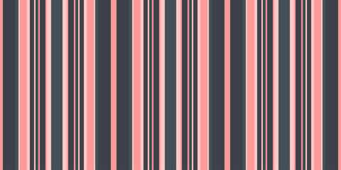 Elegant vertical stripes in soft pink and dark gray create a sophisticated and versatile pattern. Ideal for website backgrounds, textile designs, or packaging.