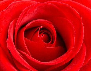 Close-up of a vibrant red rose (2)