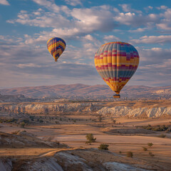 Naklejka premium hot air balloon