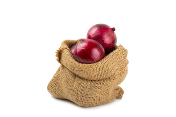 Shallot onion isolated on white background. onion slice. onion rings. Fresh red Onion. Natural, fresh, vegetarian food. Agricultural products. Healthy eating. Vegetables. Farmer's market.