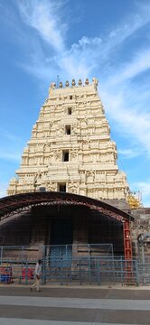 : sri mallikarjuna swamy in hindu temple srisilam lord of shiva in Andhra pradesh india