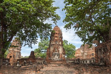 アユタヤの遺跡 タイ王国