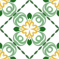 Harmony blooms in shades of nature, traditional, pattern design for carpet, print, wrap, decorative, illustration, Fabric, Wallpaper, Ceramics 
