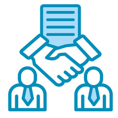 Coaching Agreement  Icon Element For Design
