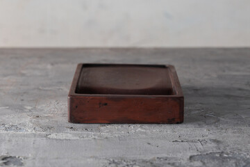 Suzuri Shodou Inkstone Bokujuu Liquid Ink Akama Inkstone &ndash; Traditional Japanese Calligraphy Tool | Handcrafted from Akama Stone