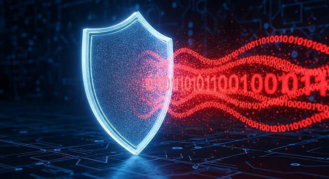 Digital Shield Protecting Binary Code Data Stream
