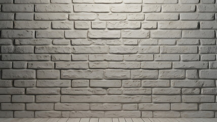 Obraz premium White Brick Wall Texture Background – Painted Stone and Concrete