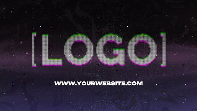 Pixel Glitch Logo