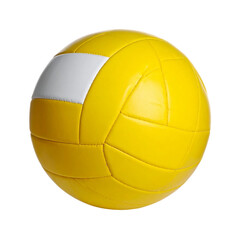 Fototapeta premium balloon de volleyball on white and Transparent Background