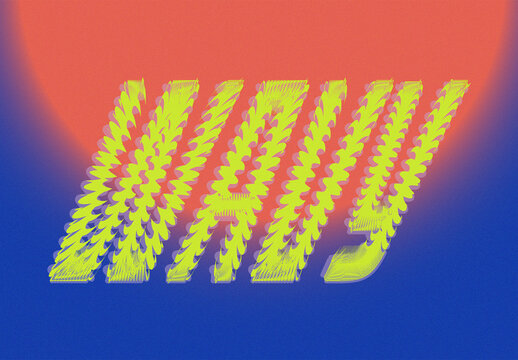 Wavy Text Effect
