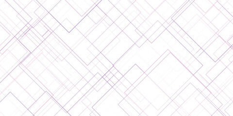 Abstract geometric purple lines pattern on white background creating a modern digital design suitable for presentations and website backdrops