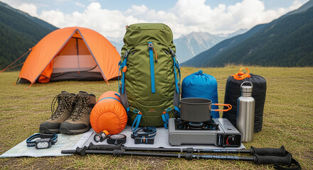 Essential Gear for Wilderness Mountain Hiking: Camping Equipment and Accessories