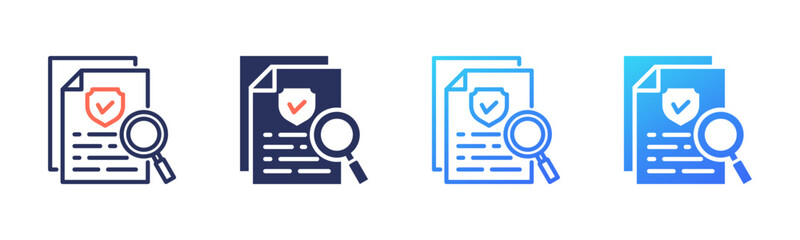 Verification icon sheet multi style collection