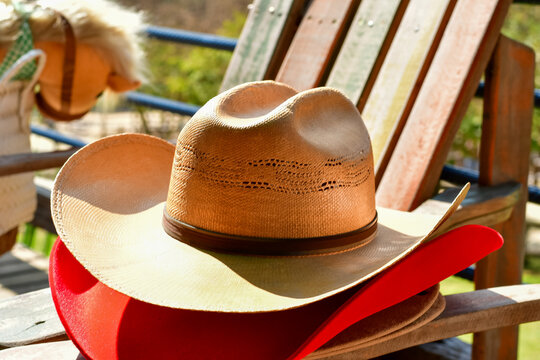 Chap&eacute;u de palha.