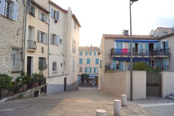 Naklejka premium narrow street in france