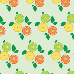 This is a lemon piece pattern design with peach color