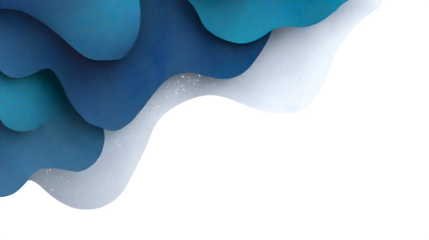 Decorative layout with one-sided texture and shape