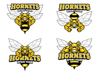 Hornets Sports Logo