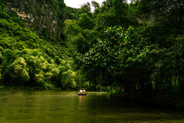Landscape in Vietnam in Halong Bay. 
