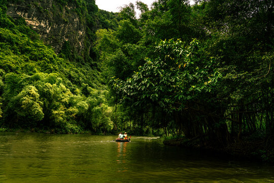 Landscape in Vietnam in Halong Bay. 