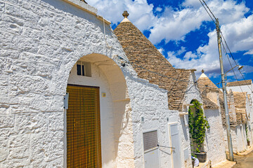 Alberobello capital of Trulli in Apulia Puglia region of south italy
