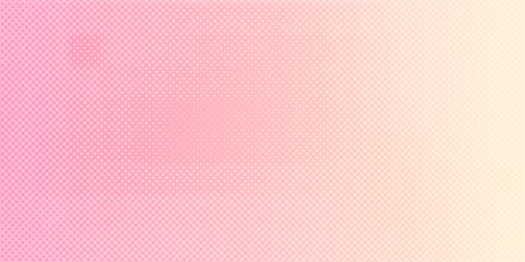 Minimalist banner background, pastel, pink, and yellow gradient. Modern halftone effect style.