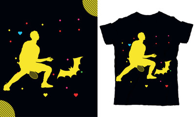 Badminton player vector flat silhouette collection