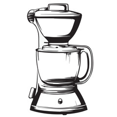 blender isolated on white background