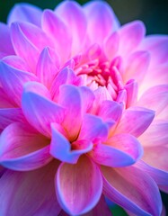 Obraz premium Close-up of a vibrant dahlia (1)