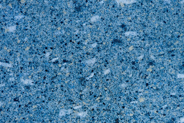 Wall terrazzo texture gray blue of stone granite black white background marble surface pattern sandstone small have mixed sand tile background.