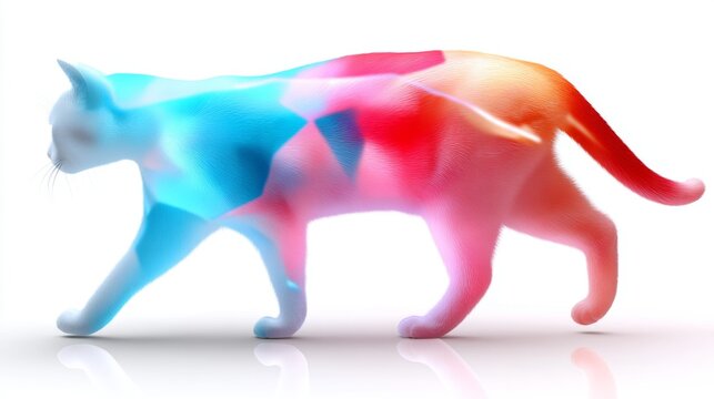 The Enigma of Schr&Atilde;&para;dinger's Cat: Lecture Slide in Harsh Daylight with Tilt-Shift Effect