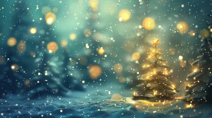 Golden & Black: Festive Deer Illustrations for Christmas