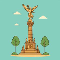 Angel de la independencia ciudad de mexico angel of the independency mexico city