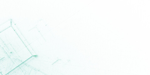 Geometrische grüne 3D-Blöcke in dynamischer Symbiose – technische Visualisierung digitaler Systeme, Architektur, Konstruktion, KI, Netzwerk,  Informationsstruktur, Technologie, Wissenschaft