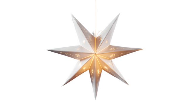 gold star isolated on white background