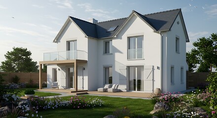 Luxury retreat showcasing impressive craftsmanship