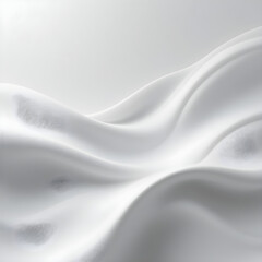 Minimal abstract white wavy textured background